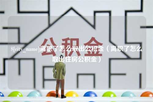 海口离职了怎么取出公积金（离职了怎么取出住房公积金）